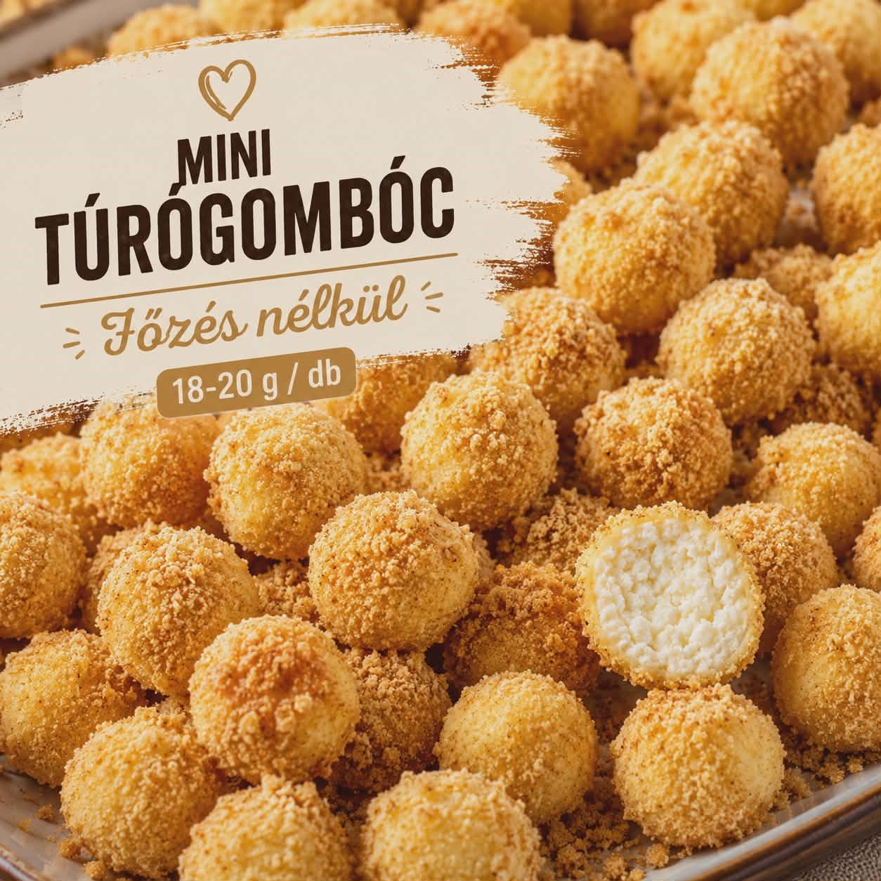 Cziko’s MINI Túrógombóc lédig kiszerelésben (12 kg)